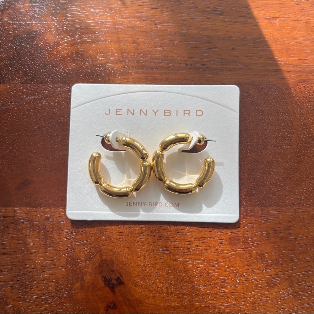 Jenny Bird Balloon Hoop Earrings